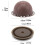 150ml Reusable Coffee Capsule Set, Refillable Filter Shells with Silicone Lids, Spoon and Brush for 6