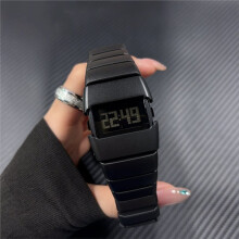 Fashion Men'S LED Electronic Watch Plastic Material Watch Casual Sports Waterproof Watch for Fashion Men and Boys