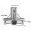 Tube Connector Universal Aluminum Alloy Net Frame Connector Hardware Fitting for Backyard Inner Diameter 19mm 8