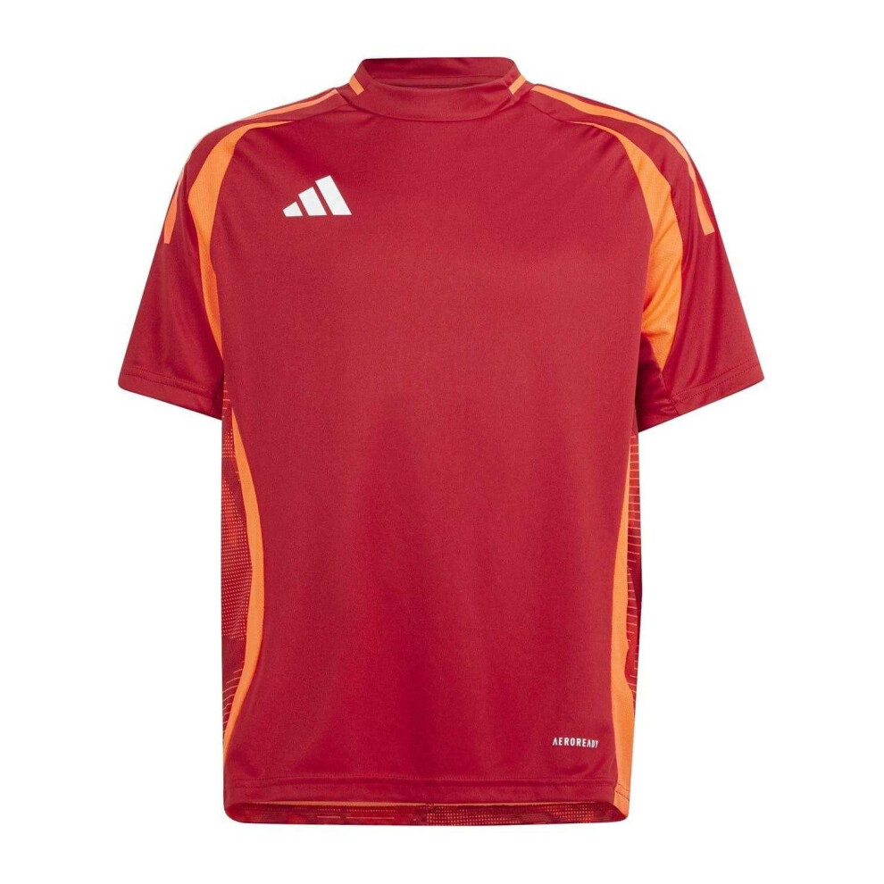 Adidas (13 Years, Team Power ) Childrens/Kids Tiro 24 T-Shirt Red