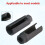 Universal Black O2 Oxygen Sensor Socket Tool 1/2 Inch Square Drive Removal Cxygen Sensing Socket Wrench Car Tools 10mm 4