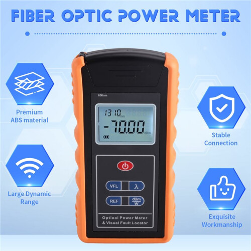 Handheld TL-560 Fiber Optic Power Meter 10MW Laser Light Source Visual Fault Locator Optical Communication Test 1