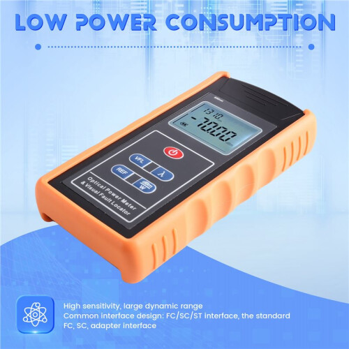 Handheld TL-560 Fiber Optic Power Meter 10MW Laser Light Source Visual Fault Locator Optical Communication Test 2