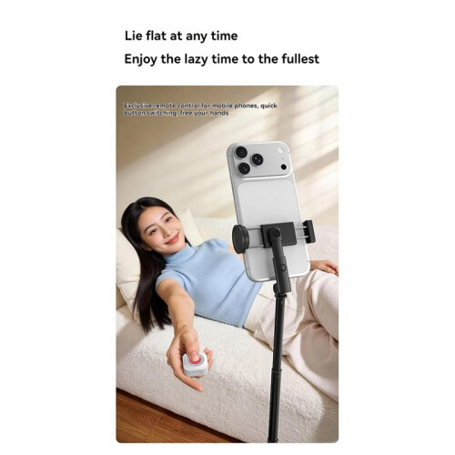 -Afstandsbediening voor Camera, Draadloze Selfiestickcontroller, Universele -Telefoonontspanner 2