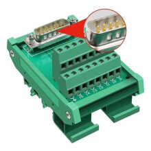 Vrouwelijke DB15-Connector Interface Aansluitklembord Aansluitmodule Klemmenpaneel Repeaters