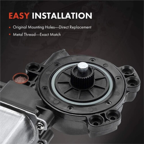 2x Car Left & Right Window Motor for  Accent 2012-2017  Attitude 2012-2015 2