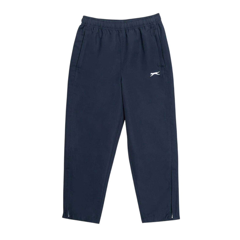 Slazenger (7-8 Years, Navy) Boys Polyester Tracksuit Bottoms Blue,Multicoloured