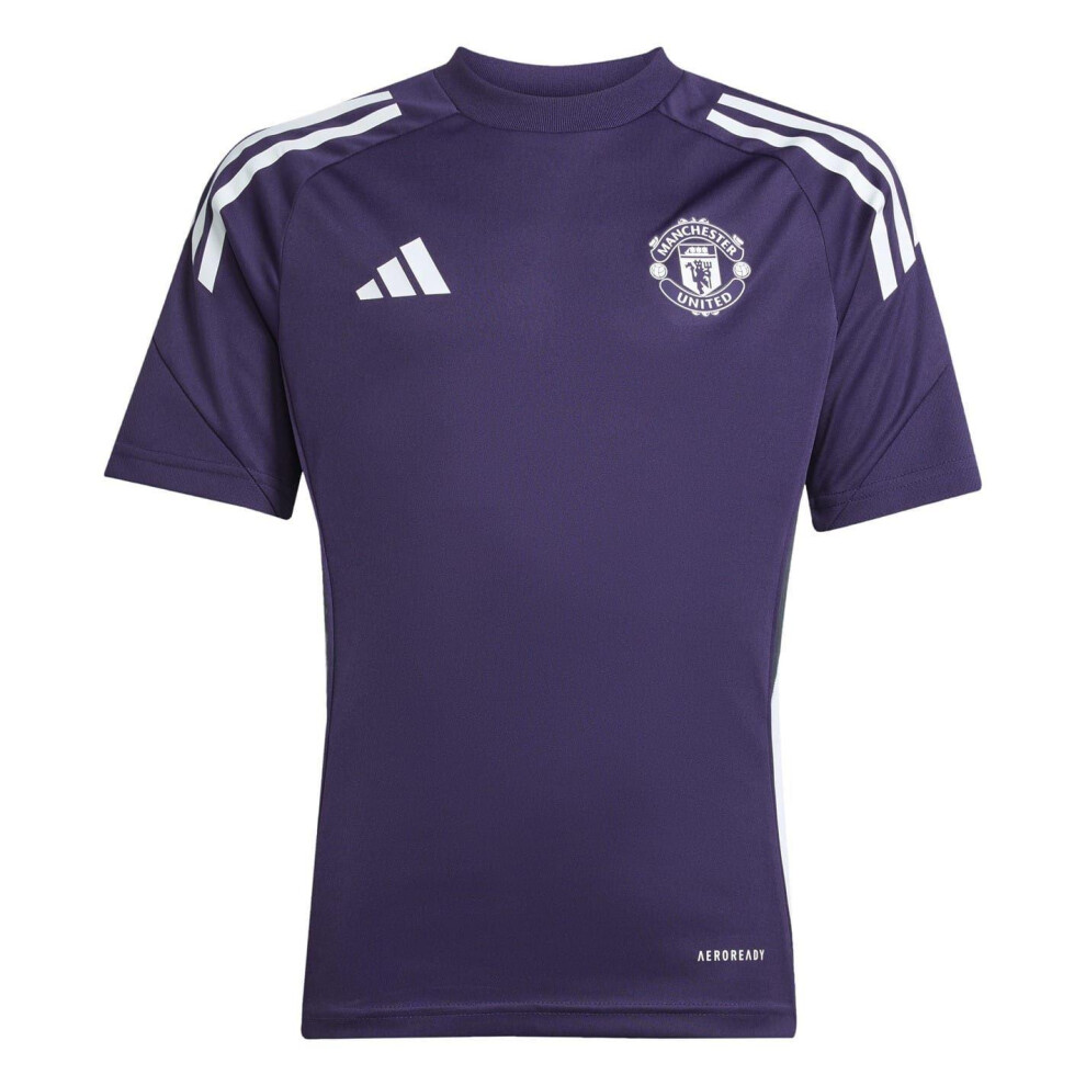 Adidas (11-12 Years, ) Childrens/Kids Tiro 25 Competition Manchester United Fc Training Jersey Red