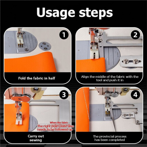 Guide for Sewing Machines - Seam Gauge for Perfect Stitching 2