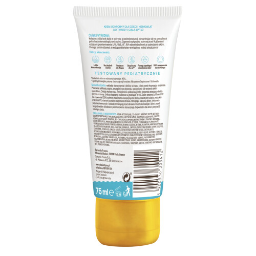 KOLASTYNA Solkräm för barn och spädbarn SPF 50, 75 ml 2