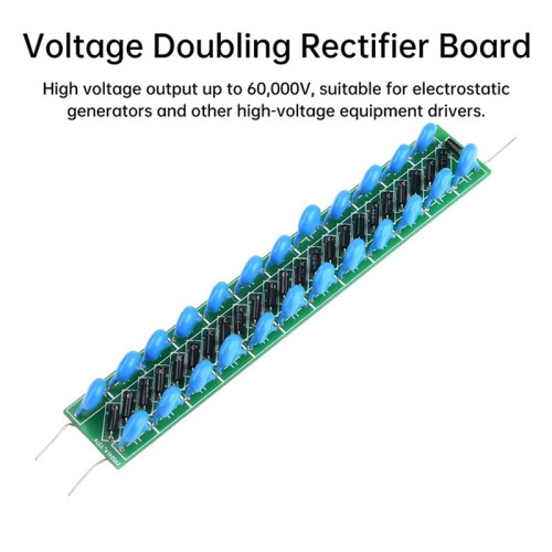 60KV Voltage Doubler Rectifying 24 Times Rectifier 60000V High Voltage Power Module for Generator Motor Electronic Kit 2
