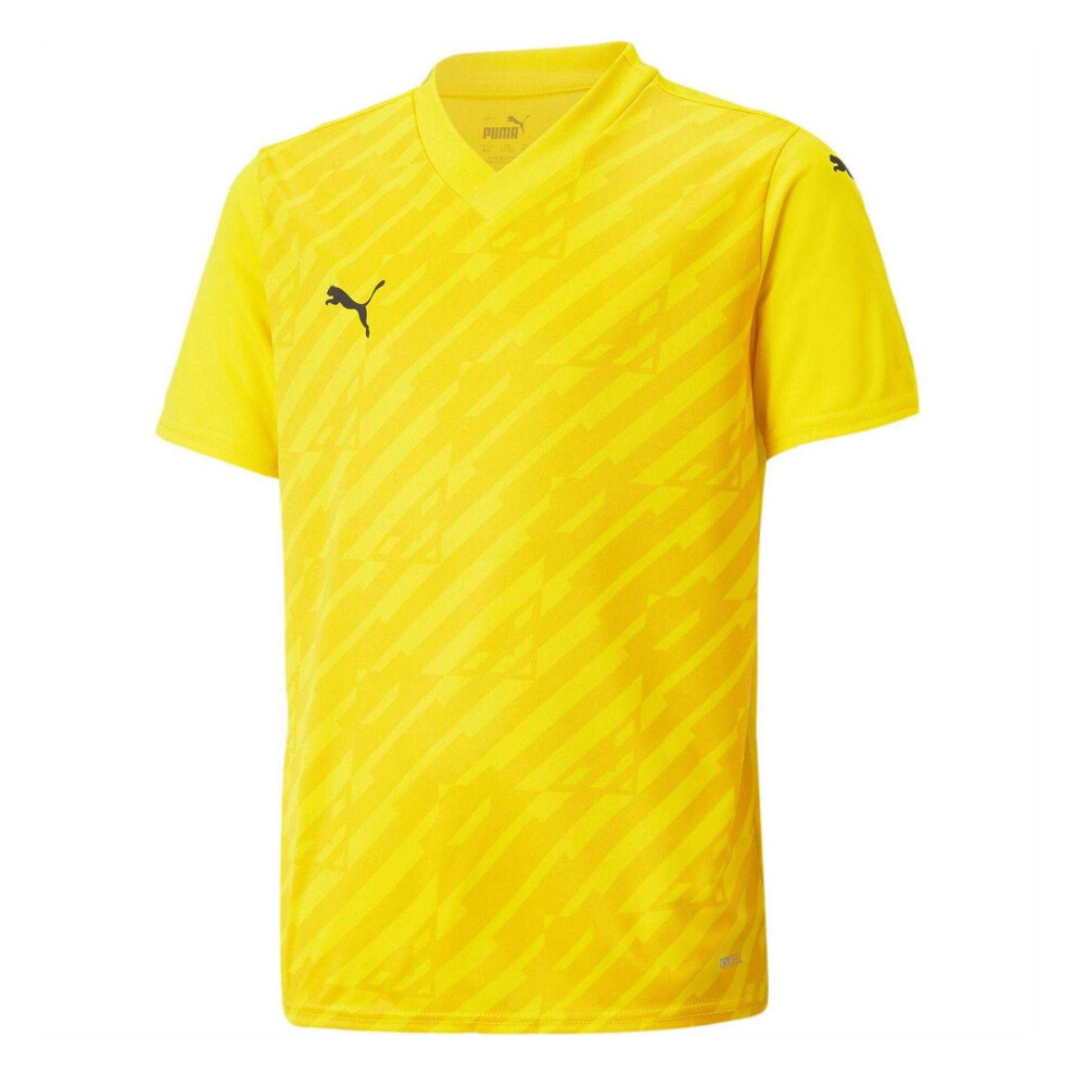 Puma (9-10 Years, Cyber ) Childrens/Kids Teamultimate T-Shirt Yellow
