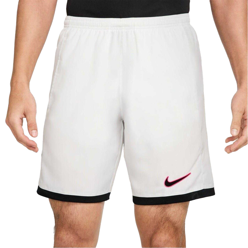 Nike (Xl, White/Black) Mens Academy Shorts Black