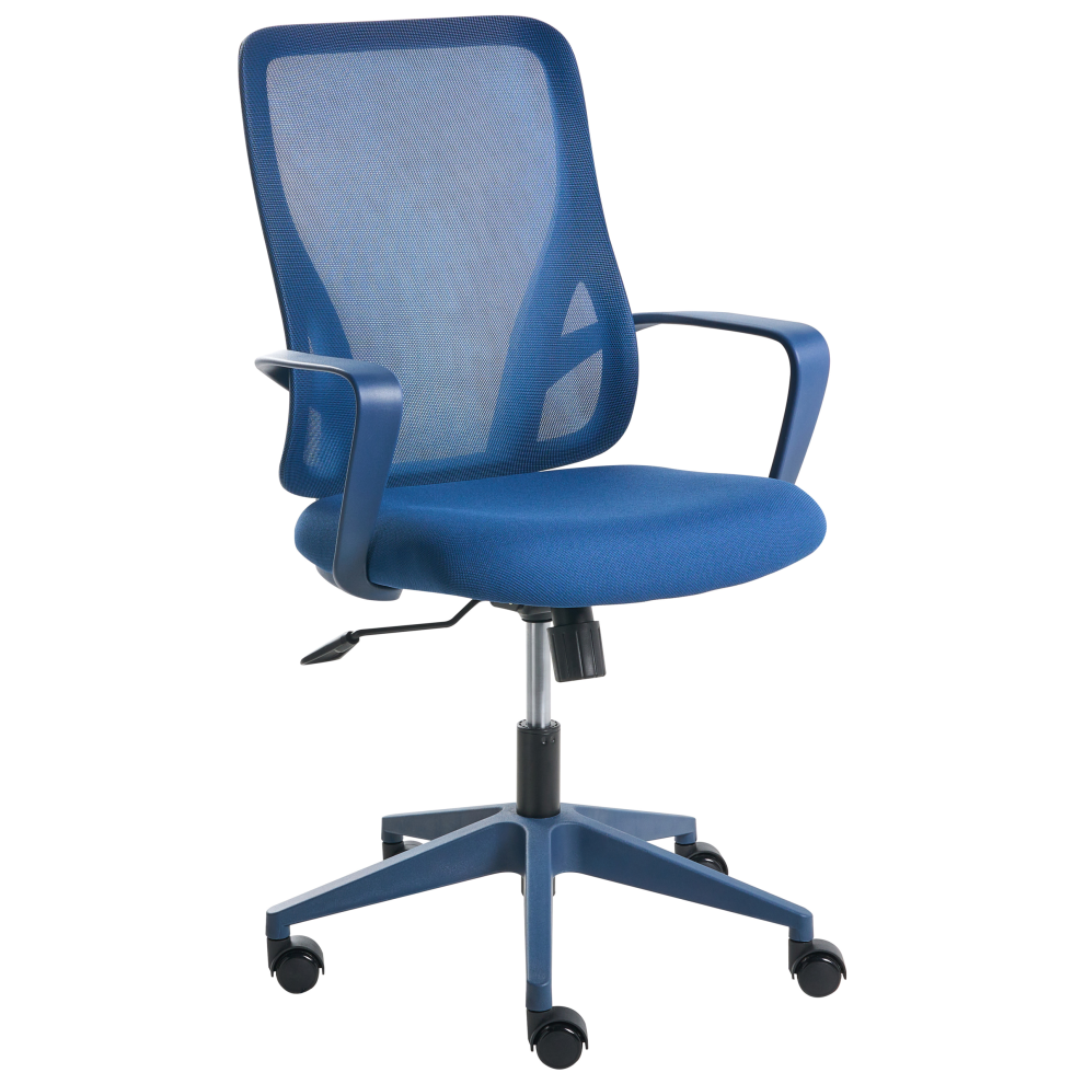 Beliani Office Chair Luma Blue