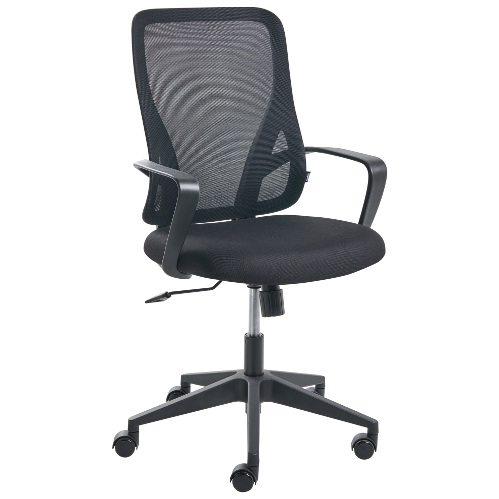 Beliani Office Chair Luma Black