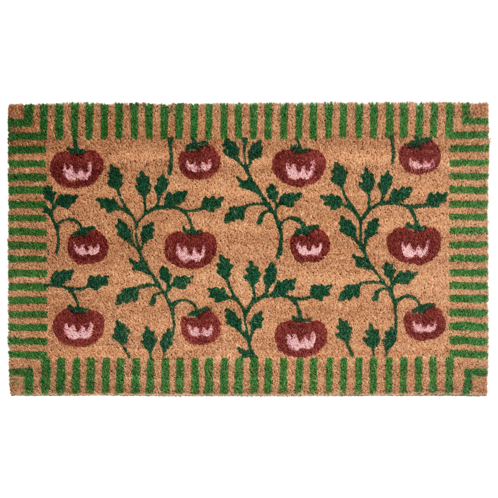 Beliani Doormat Knik Natural 40 X 60 Cm Tomato Coir