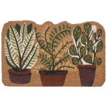 Doormat ANAMUDI Natural 40 x 60 cm Coir