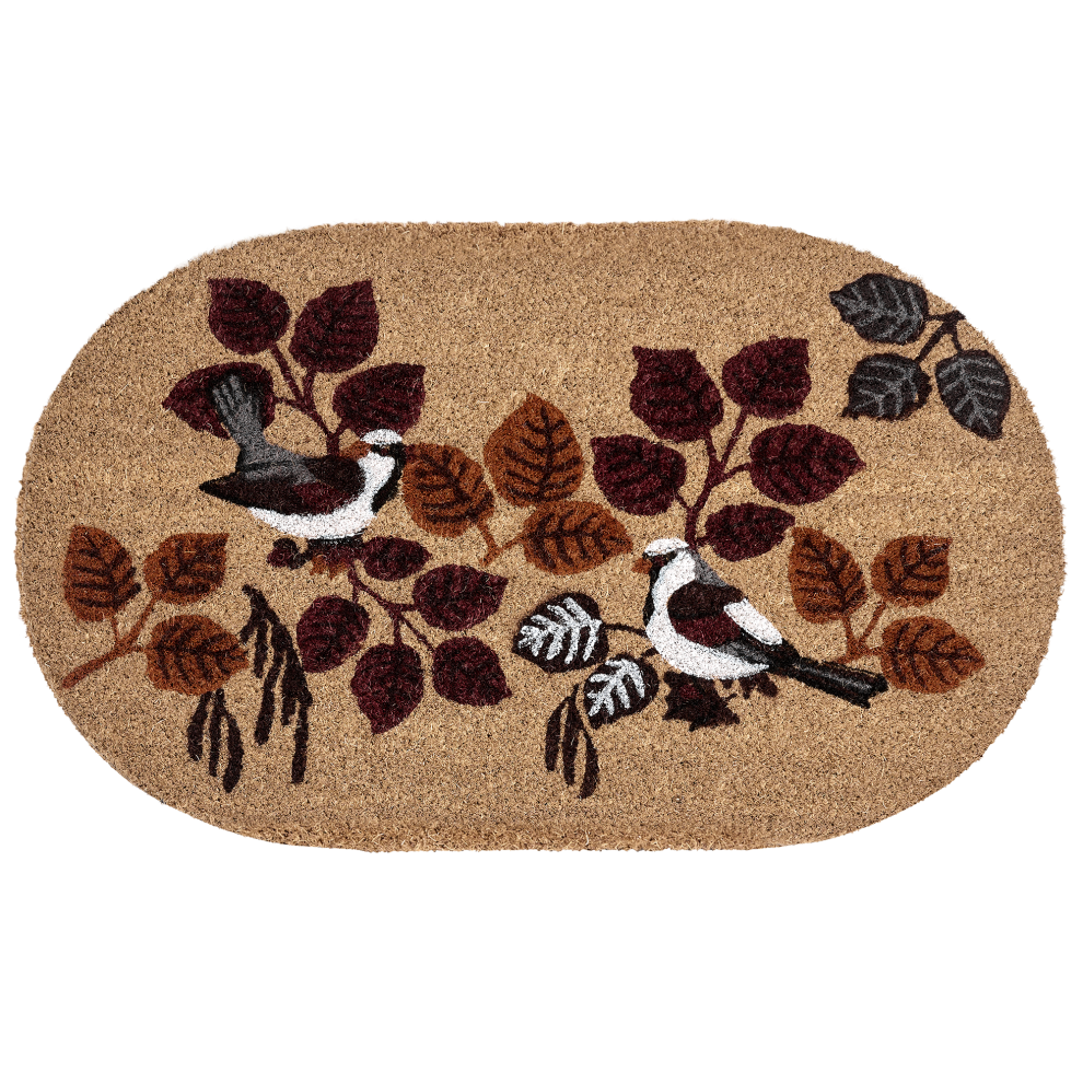 Beliani Doormat Toolik Natural 50 X 80 Cm Bird Coir
