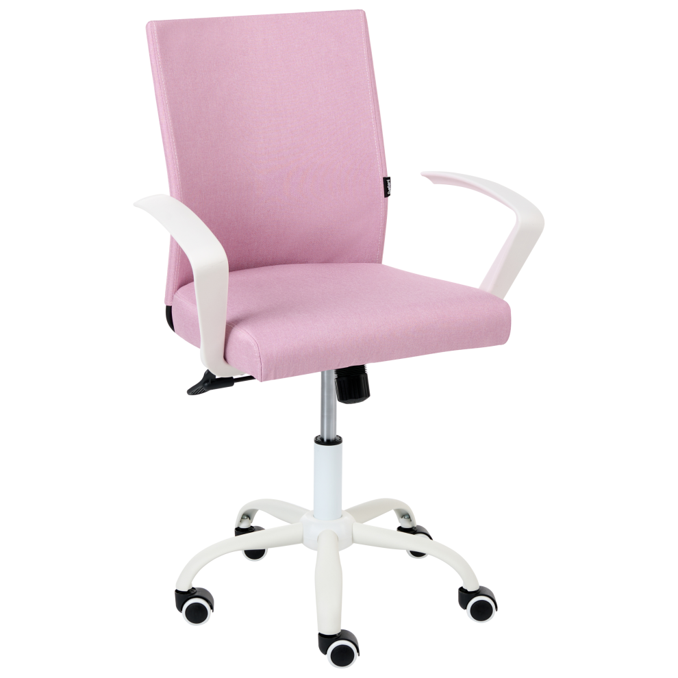 Beliani Office Chair Modra Pink