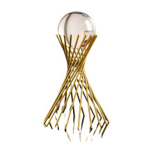 Artesanato Moderno de Luxo Leve Ornamentos Elegantes Decorações de Ferro para Armários de TV de Sala de Estar Cintura Pequena