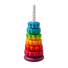 O Rainbow Circle Stacker Montessoritoy É Adequado para Crianças de 1 A 3 Anos e É um Presente de Aniversário Ideal.
