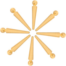 10 stuks scorepinnen voor cribbagebordspel, spelpinnen, scoreaccessoire voor binnenkaartspellen.