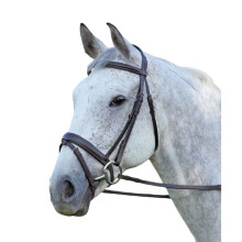 (Small Pony, Havana) Aviemore Comfort Fit Leather Horse Bridle