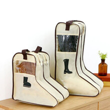 Beige Stiefel-Aufbewahrungstasche L, faltbar 230-240 g