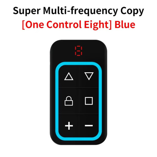 Universal Garage Remote Control Gate Key Duplicator Clone Multi-Frequency Garage Door Controller 8 Channels 2