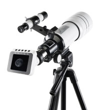 Professional Astronomical Telescope Monocular 70300 Electronic Eyepiece 70MM Large-Aperture for Stargazing Bird Watching