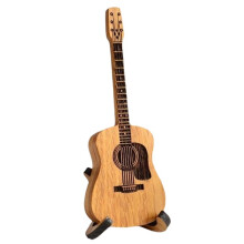 Wooden Guitar Pick Box Personalized Guitar Ornaments Gift Wooden Crafts Retro Box Music Gift