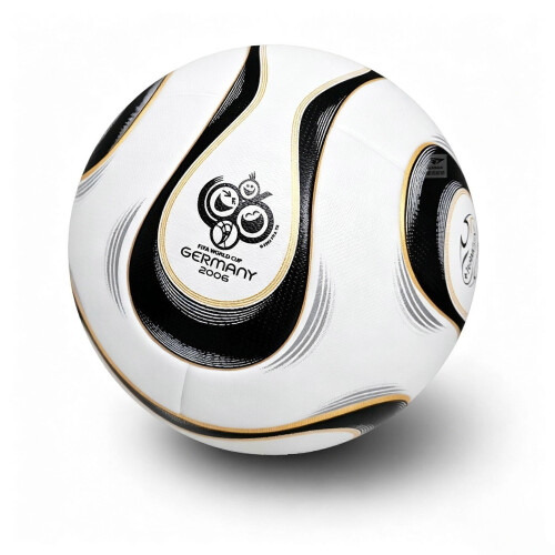 2006 Germany Black World Cup Soccer Ball for Training and as a Gift