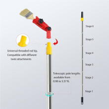Multi Angle Paint Brush Extender Extendable Paint Brush,Fit Paint Brush Extender Tool for Ceiling Suitable Corner Edges