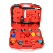 Coolant Pressure Tester Kit Pressure Leak Tester Radiator Leak Tester Portable Cooling System Tester Kit Leak Tester
