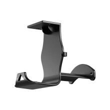 Wandmontierte Ständerhalterung für PS5/für PS4/für /für -Controller-Headset, Tischunterseiten-Aufbewahrungshalterung, Schwarz