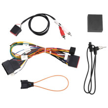Android Car Radio Cable CANBus Adapter for 3 Wiring Harness Power Connector Socke
