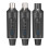 Wireless Microphone System Wireless Transmitter Receiver XLR Mic Converter Adapter Automatic Microphone for Condenser 1