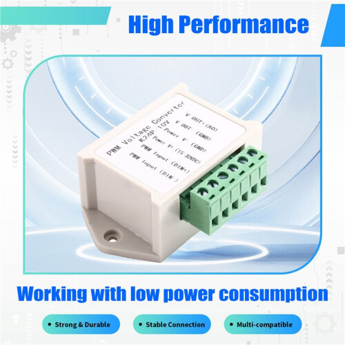24V Input PWM Converter Stable Connection 0-10V Output Digital Analog Converter Regulator Function Adapter Module 2