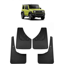 Car mud Splash Guard kit for Suzuki Jimny 2019-2023, Front and Rear 4-piece mud Flap Accessory Set