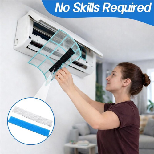 8 Pcs  Split Filter Air Filter Replacement for  General UTR-FA16 UTR-FA16-2Direct 1