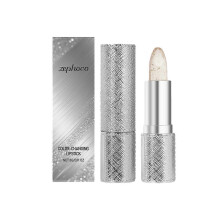 Moisturizing Color-Changing Lipstick, Silky Texture, Natural Glossy Glass Lip Care, Lip Moisturizing, Silver-B