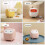 Desktop Trash Can, Small Office Supplies,  Double-Layer Push-Down Trash Can, Cute Trash Storage Box Yellow 5
