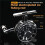 Raft Fishing Reel - Dual-Handle, High-Foot Design, Point-Release  Control, Front-Strike Style RIGHT HANDLE 5