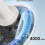 Oscillating Desktop Fan with 5 Gear Wind Speeds, USB Rechargeable, 4000mAh 5