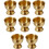 Stainless Steel Egg Cups, Gold Egg Holder Set of 16 for Hard Soft Boiled Eggs Kitchen Tool 3