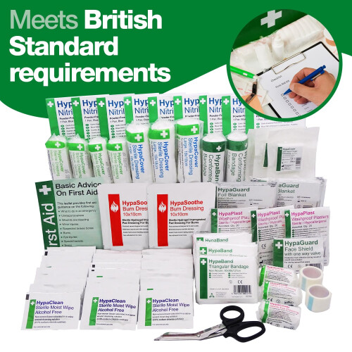 Safety First Aid Group British Standard First Aid Refill, Medium 25-100 Persons 1