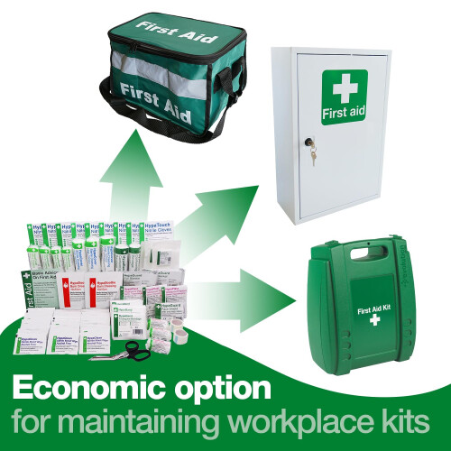Safety First Aid Group British Standard First Aid Refill, Medium 25-100 Persons 2