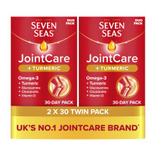 Seven Seas JointCare + Turmeric, 60 Capsules + 60 Tablets, 2 Months Supply (2 x