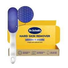 Dr. Scholl’s Nano Glass Foot File - Immediately Removes Hard Skin on Wet or Dry