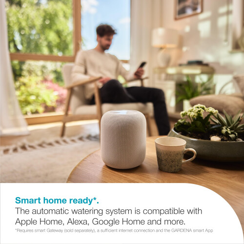 Gardena Gardena smart Dual Water Control water controls; smart: Data-driven irrigation*, Smart home integration*, For two independent garden spaces, valve te 2